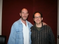 Woody with Miguel Ferrer