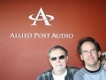 Woody with radio icon Joe Frank
