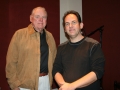Woody with Keith Jackson