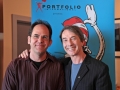 Woody with Martin Short