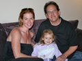 Woody with Poppy Montgomery and Kate Woodhall